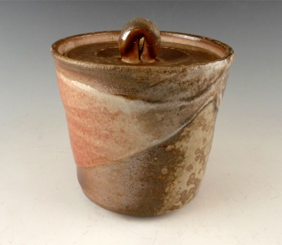 John Benn- Wood Fired Lidded Jar